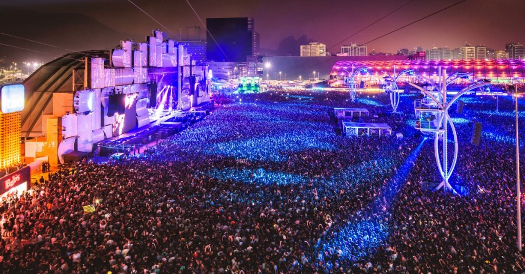Show do festival Rock in Rio.