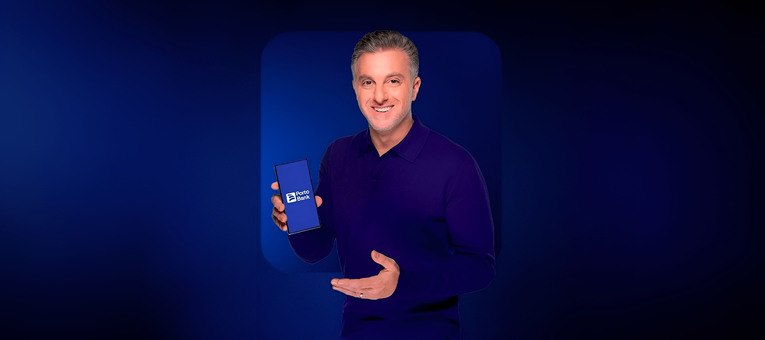 Luciano Huck, embaixador do Consórcio Porto Bank